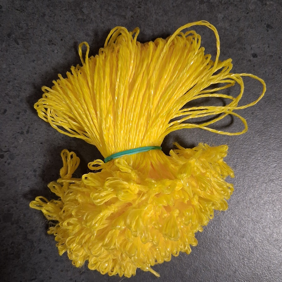 Петлі ковбасні 250 шт (Жовтий)